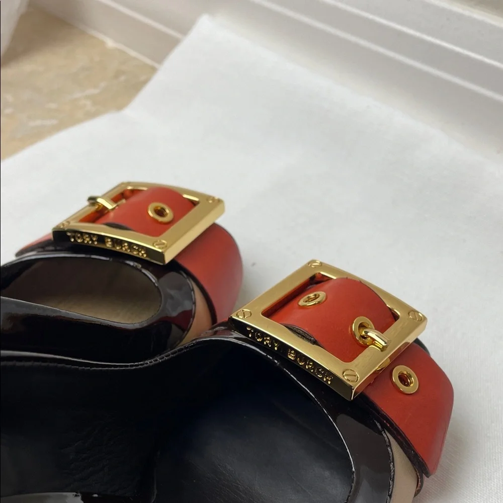 Tory Burch New in box leather heels